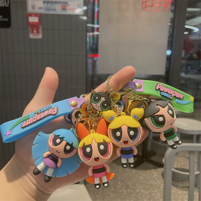 Powerpuff Girls 'Bliss Utonium'  Keyring PVC Keychains