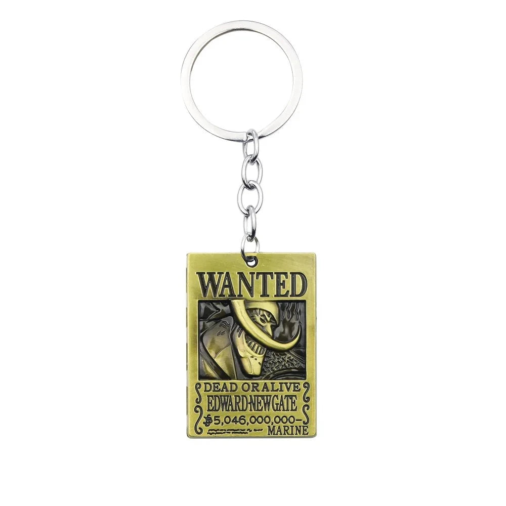 One Piece 'Edward Newgate' Keyring Metal Keychain