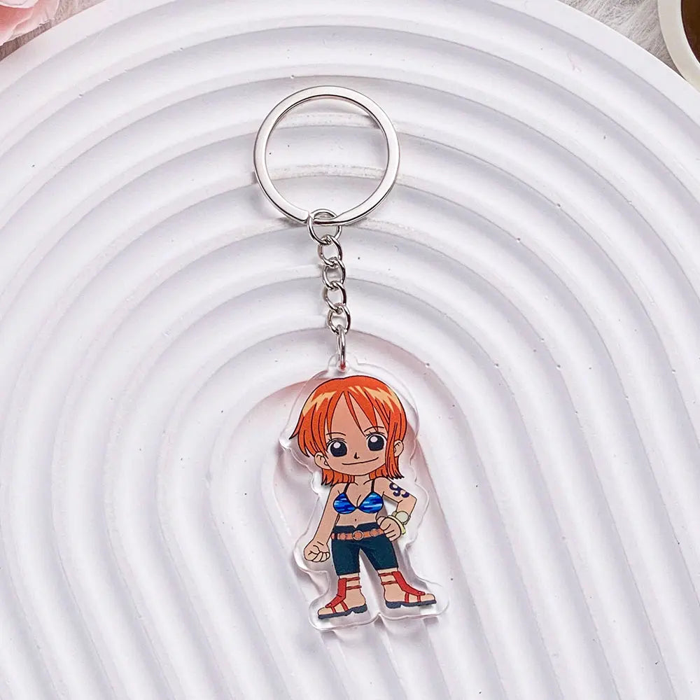 One Piece Nami the Navigator Acrylic Keyring Keychain