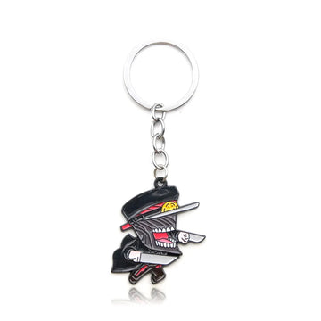 Chainsaw Man 'Katana Man' Keyring Metal Keychain