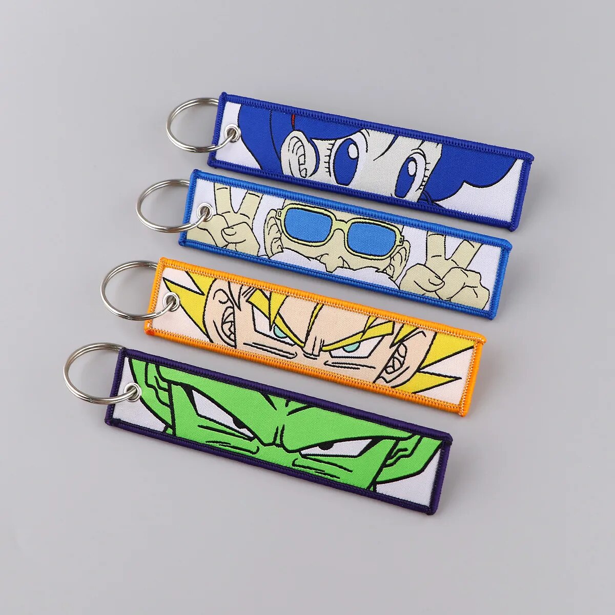 Dragon Ball Z 'Launch' Embroidered Keychain