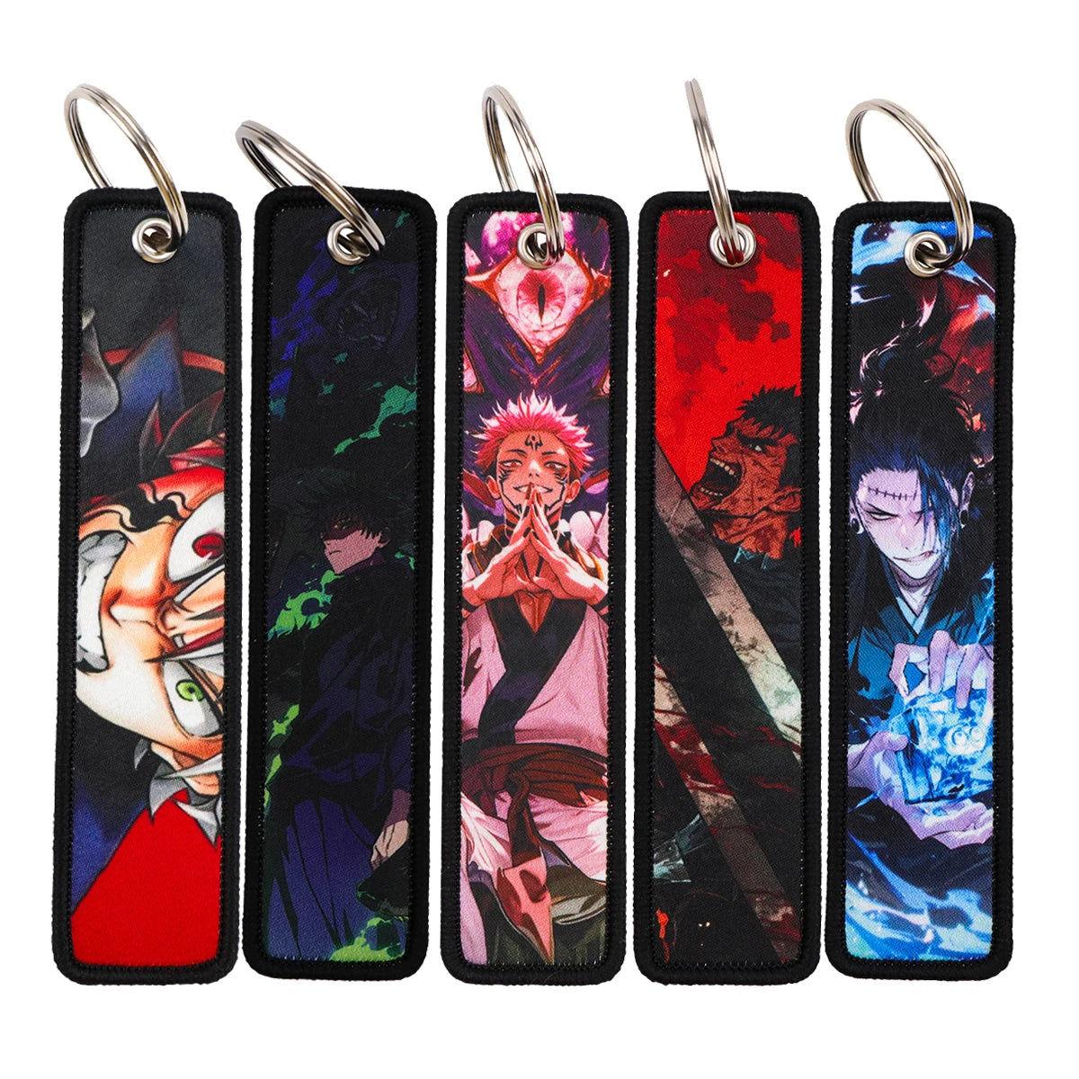 Berserk 'Mercenary Guts' Embroidered Keyring Keychain