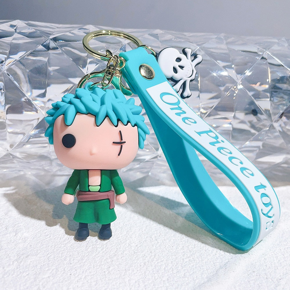 One Piece 'Zoro | Chibi'  Keyring SIlicone Keychain