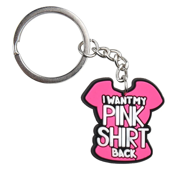 'Burn Book | Lips' Keyring PVC Keychain