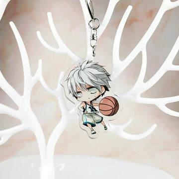 Kuroko's Basketball 'Tetsuya Kuroko | Basketball' Keyring Plastic Keychain