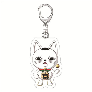 Dandadan 'Turbo Granny | Maneki-Neko Form' Keyring Plastic Keychain