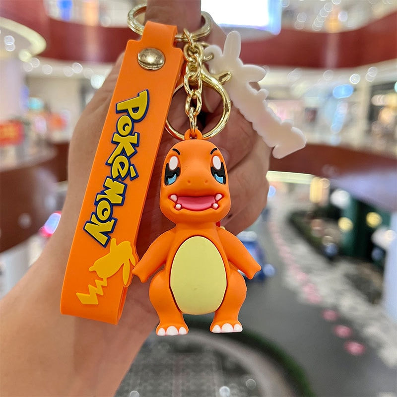 Pokemon 'Charmander' Keyring Rubber Keychain