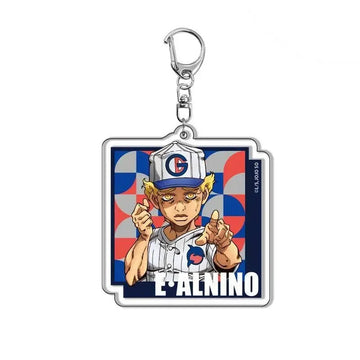 JoJo's Bizarre Adventure 'Emporio Alnino' Keyring Plastic Keychain