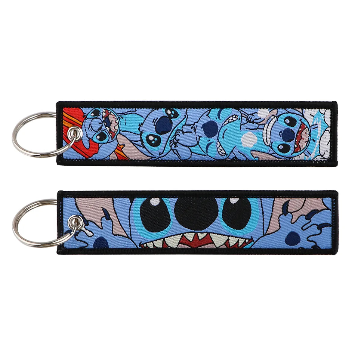 Lilo & Stitch 'Multiple Stitch' Embroidered Keychain