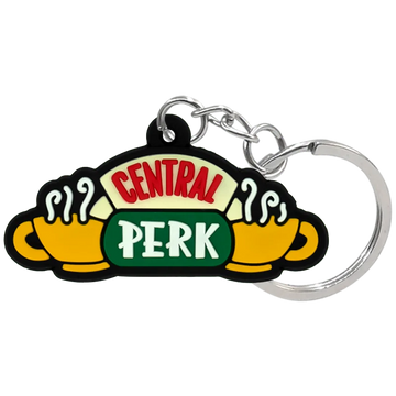 FRIENDS 'Central Perk' Keyring Silicone Keychain