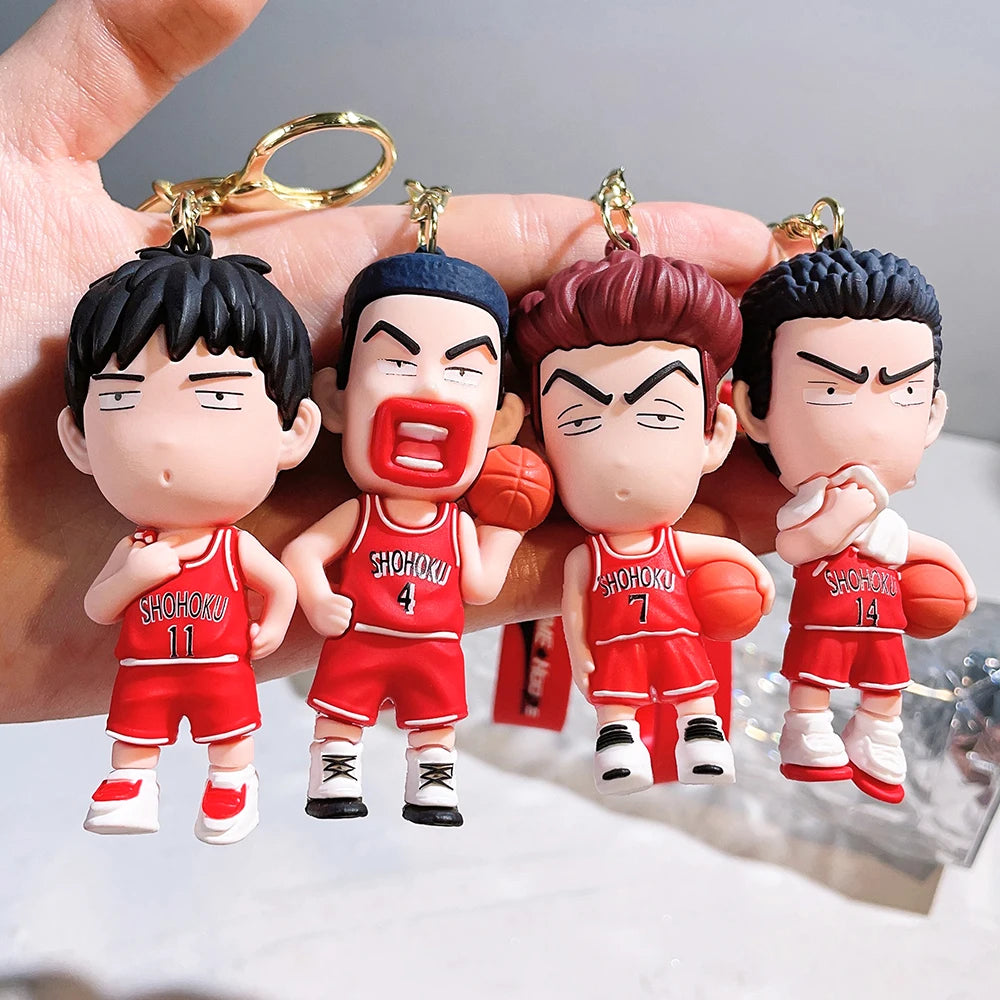 Slam Dunk ‘Takenori Akagi Chibi' Silicone Keyring Keychain