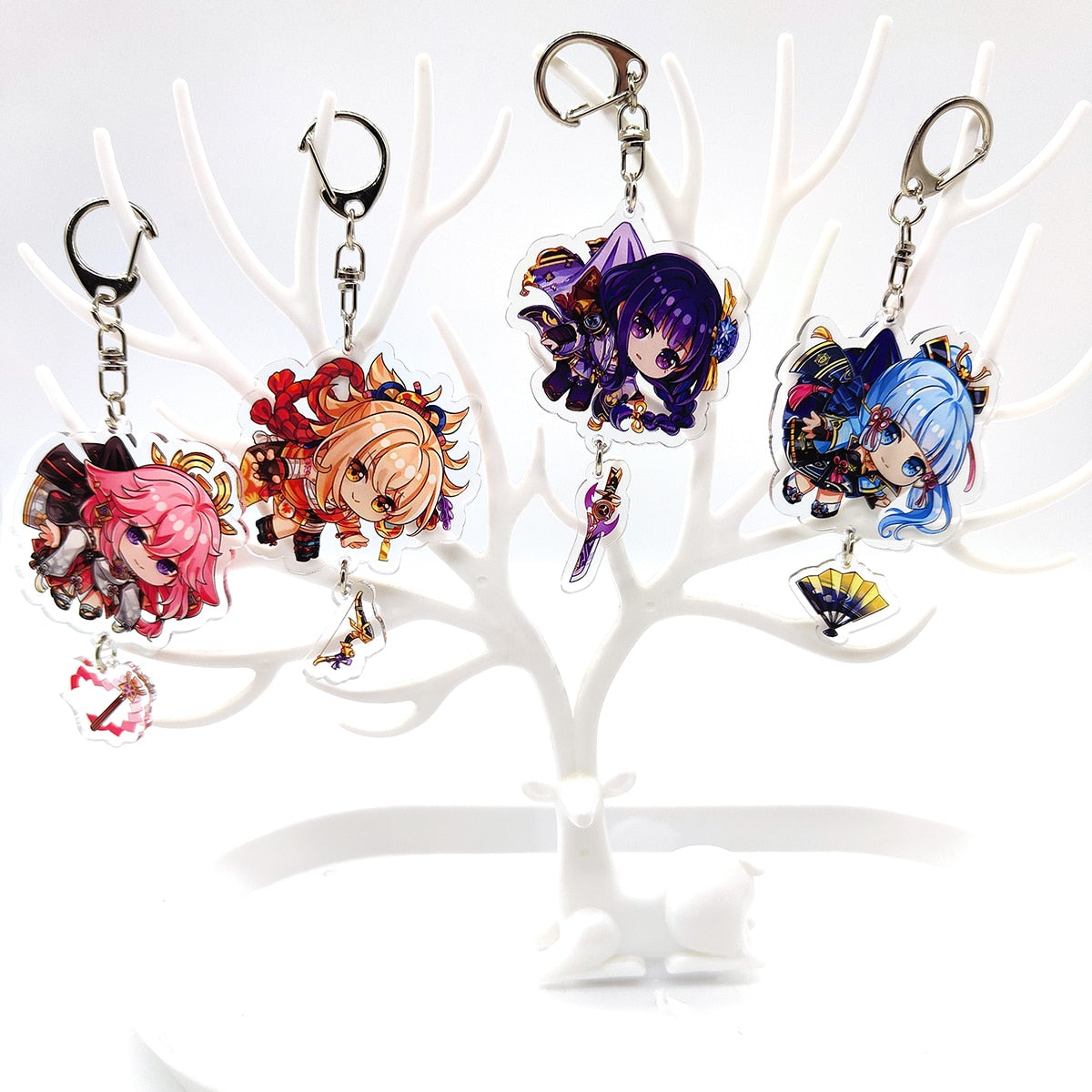 Genshin Impact 'Yae Miko' Keyring Acrylic Keychain