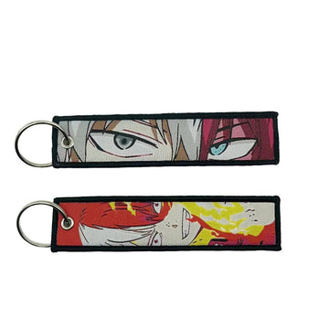 My Hero Academia 'Shoto Todoroki' Embroidered Keychain