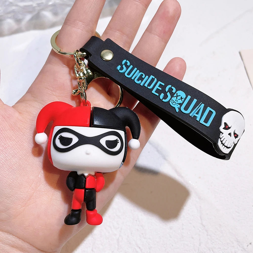 Suicide Squad 'Batman The Animated Series Harley Quinn' Keyring PVC Keychain
