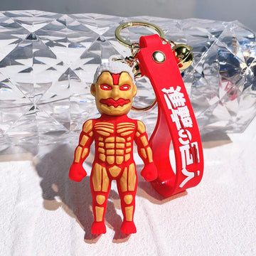 Attack on Titan 'Colossal Titan' Keyring Silicone Keychain