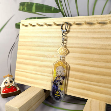 Genshin Impact 'Albedo' Keyring Metal Keychain