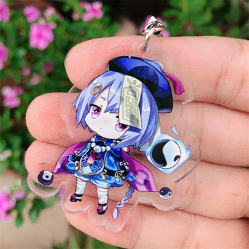 Genshin Impact 'Qiqi' Keyring Acrylic Keychain