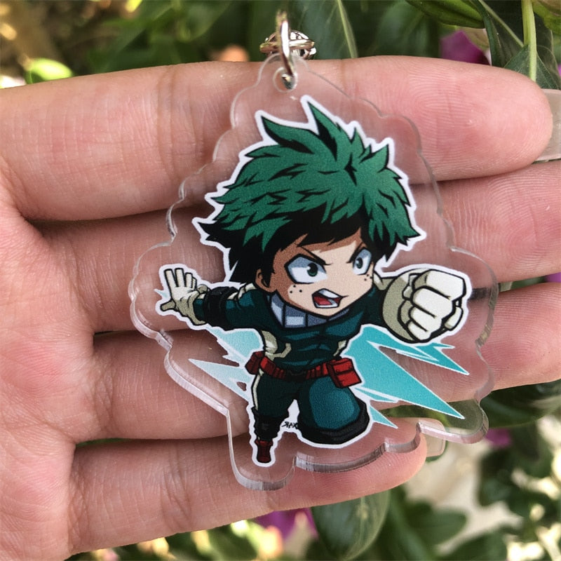 My Hero Academia 'Izuku Midoriya' Keyring Plastic Keychain