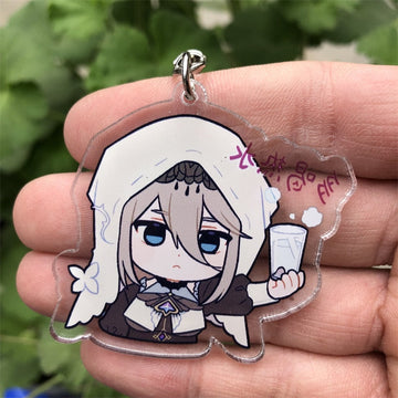 Honkai Impact 3rd 'Aponia' Keyring Plastic Keychain