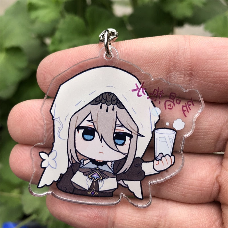Honkai Impact 3rd 'Aponia' Keyring Plastic Keychain
