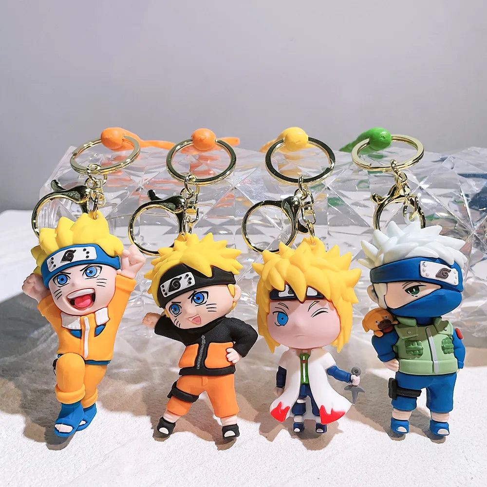 Naruto 'Minato Namikaze' Keyring Silicone Keychain