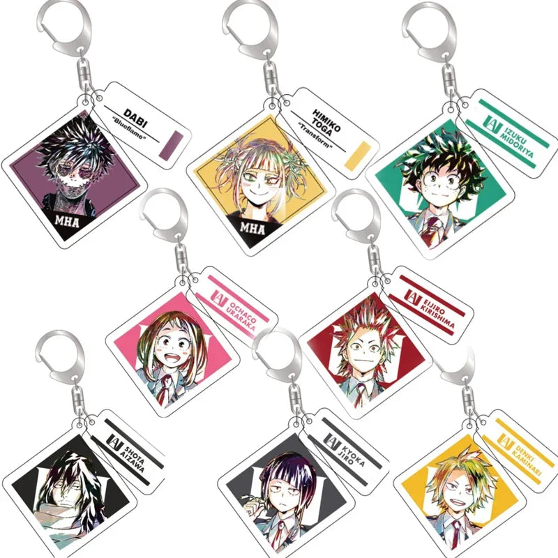 My Hero Academia 'Izuku Midoriya' Keyring Plastic Keychain