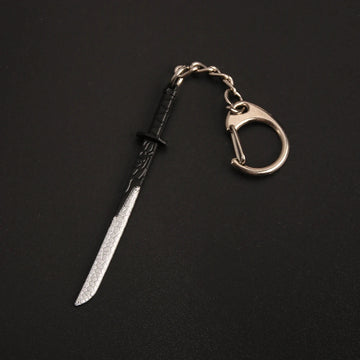 'Samurai Sword' Keyring Metal Keychain