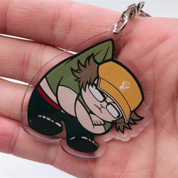 Steins Gate 'Hashida Itaru' Keyring Plastic Keychain