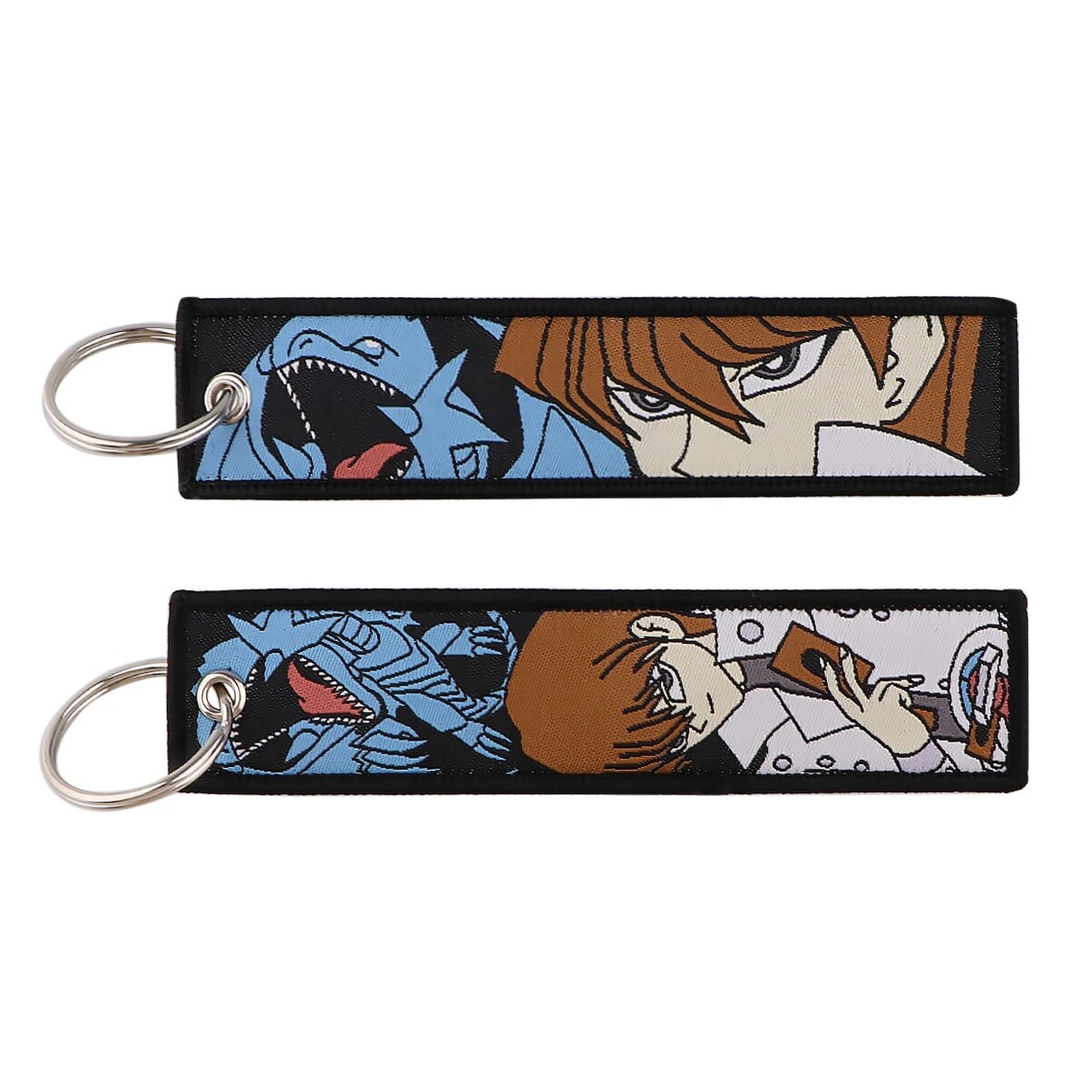 Yu-Gi-Oh! 'Seto Kaiba' Embroidered Keychain