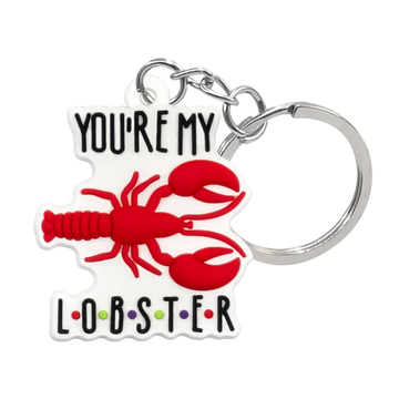 FRIENDS 'You're My Lobster' Keyring Silicone Keychain