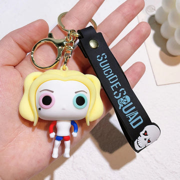 Suicide Squad 'Princess Harley' Keyring PVC Keychain