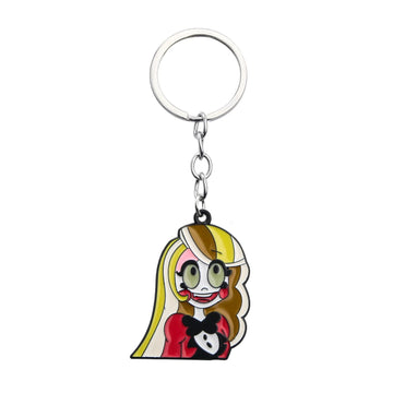 Hazbin Hotel 'Charlie Morningstar' Keyring Metal Keychain