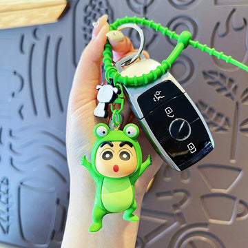Crayon Shin-chan 'Green Frog' Keyring PVC Keychain