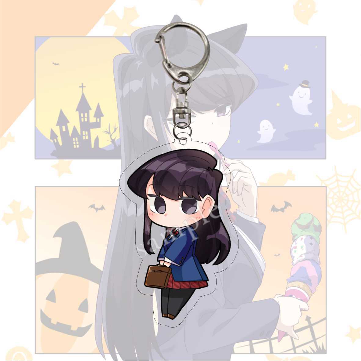 Komi Can't Communicate 'Komi San | Shouko School' Keyring Acrylic Keychain