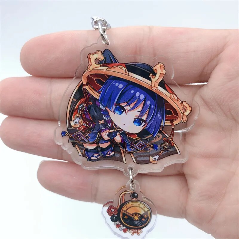Genshin Impact 'Qiqi' Keyring Acrylic Keychain