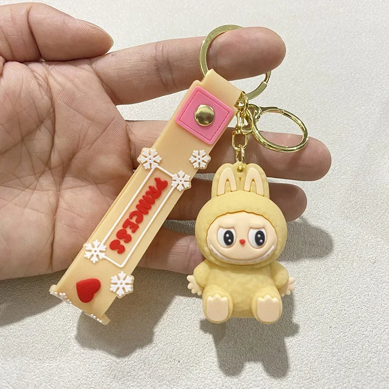 Labubu 'Yellow' Keyring PVC Keychain