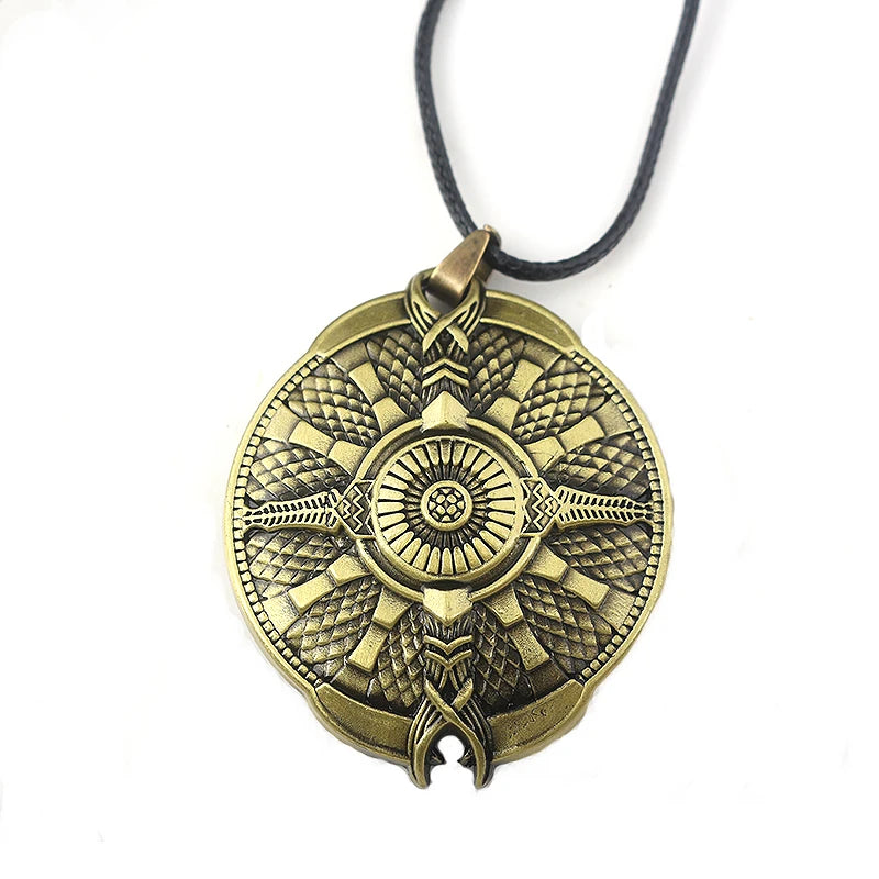 God of War Ragnarok 'Guardian Shield' Keyring Metal Keychain