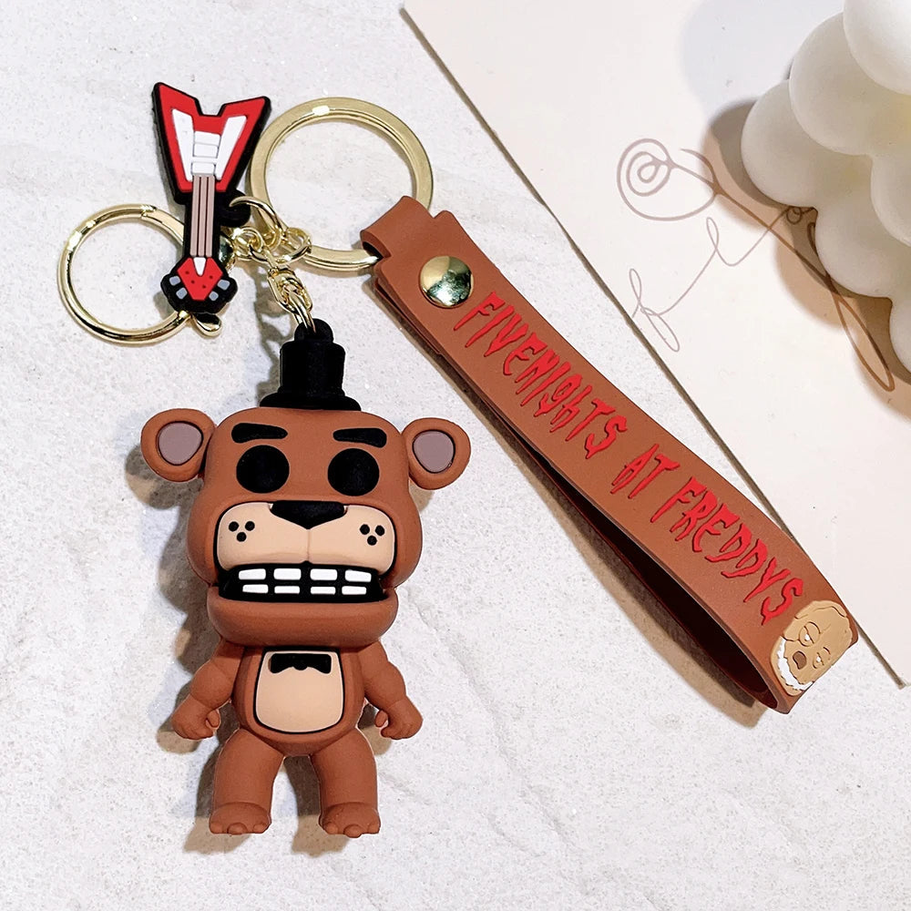 Five Nights at Freddy's 'Freddy' Keyring Rubber Keychain