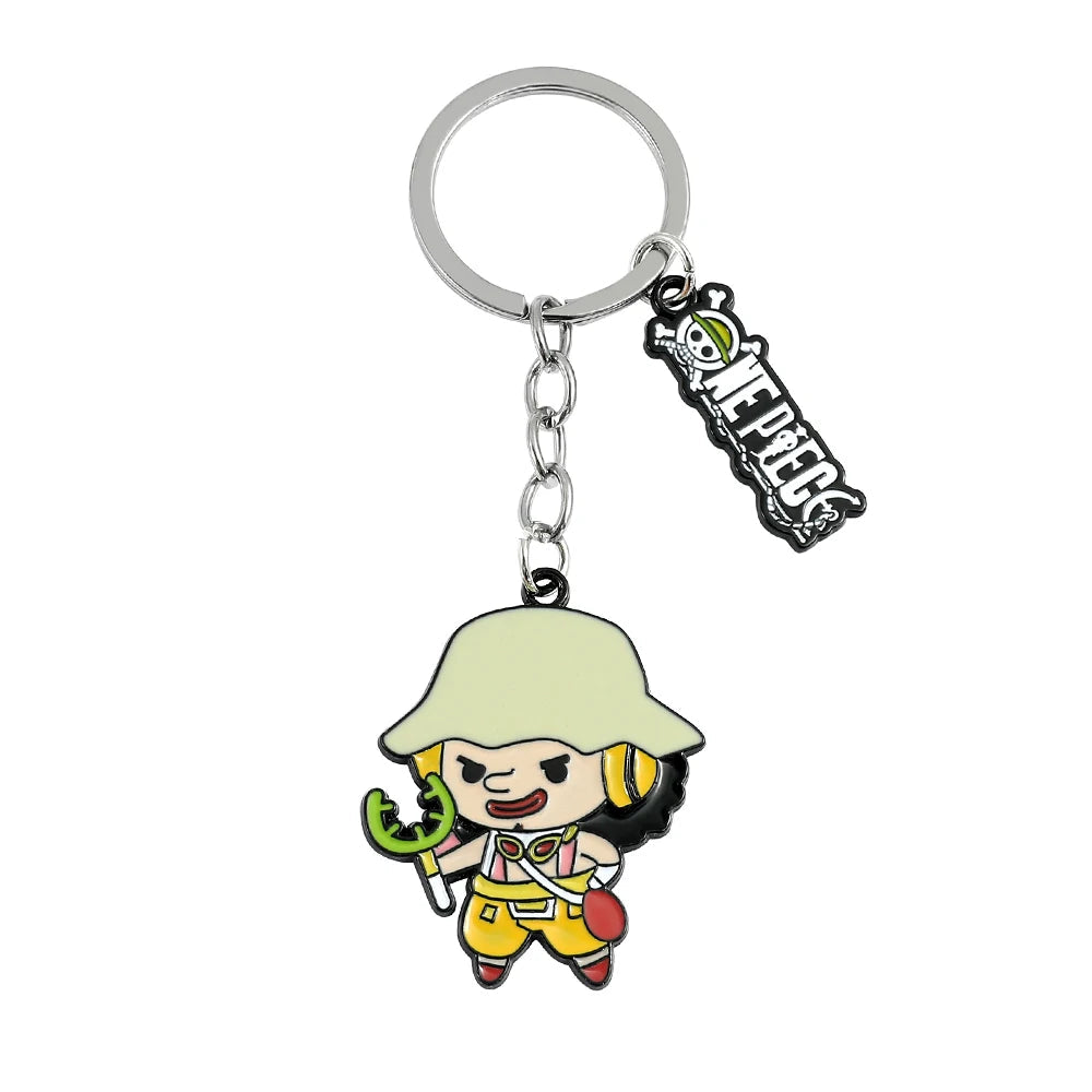 One Piece 'Usopp | Chibi' Keyring Metal Keychain