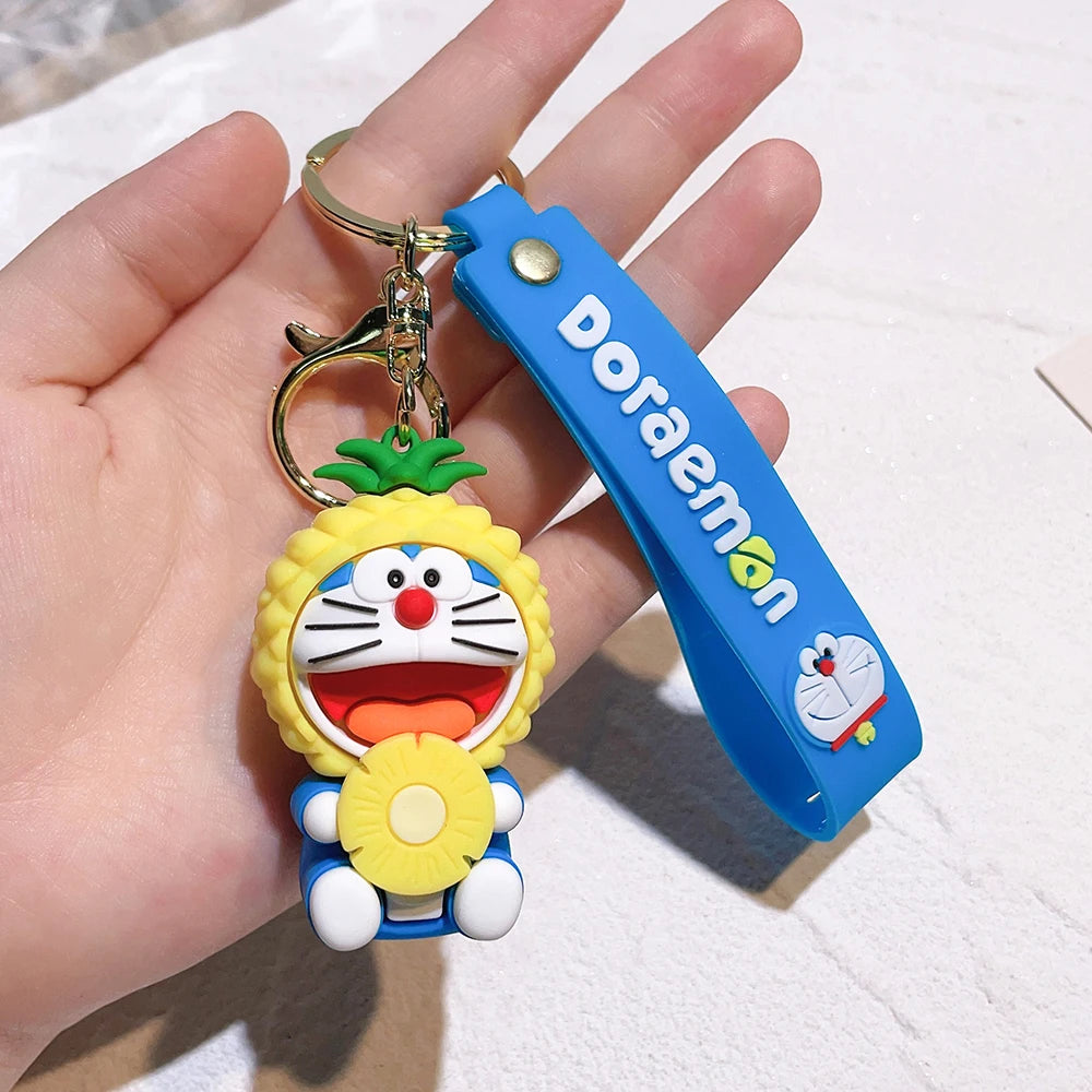 Doraemon 'Yellow' Keyring PVC Keychain
