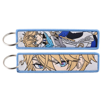 Honkai Star Rail 'Gepard' Embroidered Keychain