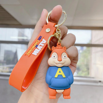 Alvin and The Chipmunks 'Simon' Keyring Silicone Keychain
