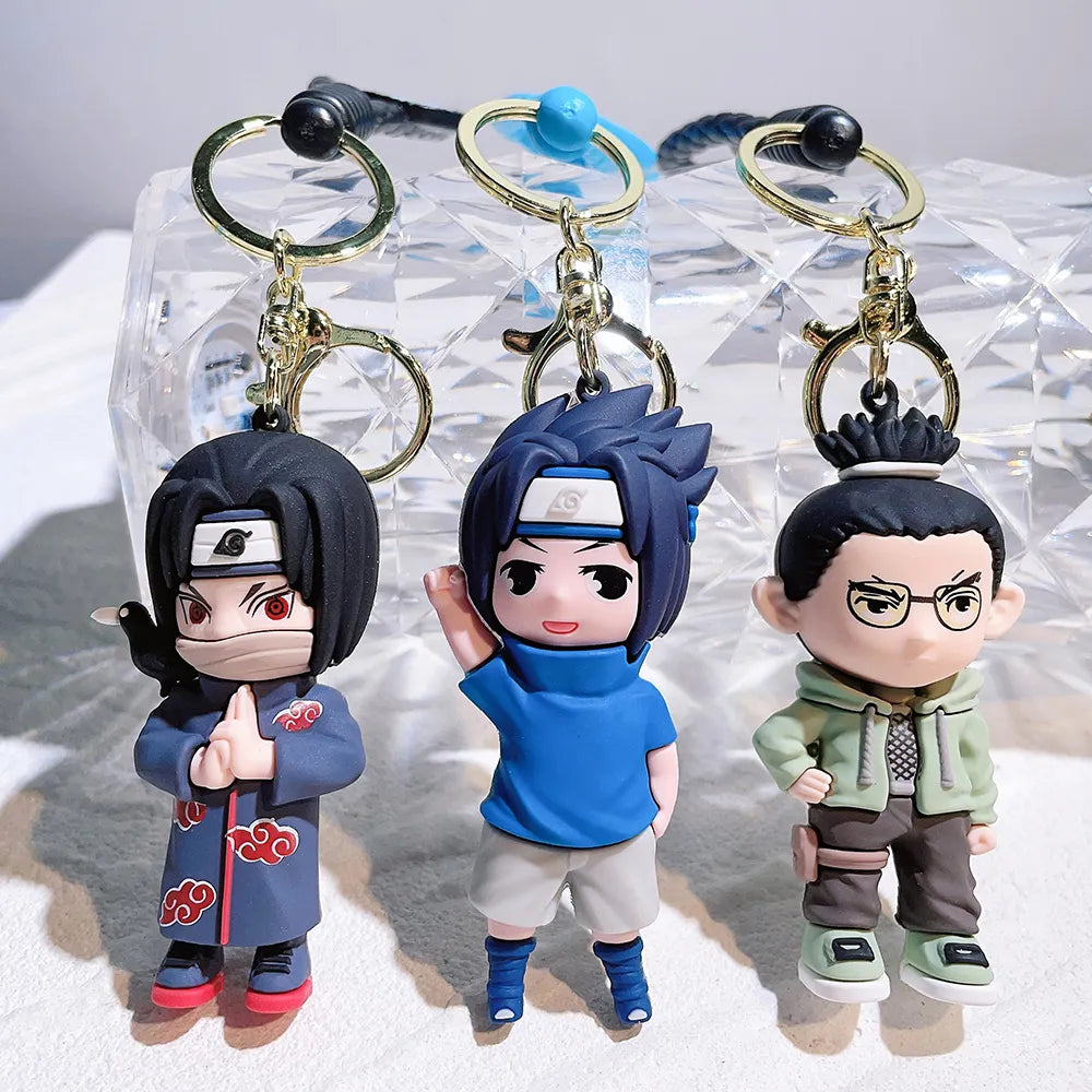 Naruto 'Itachi Uchiha' Keyring Silicone Keychain