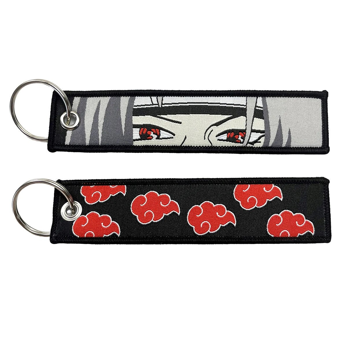 Naruto 'Itachi Akatsuki' Embroidered Keychain
