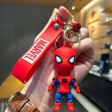 Spiderman 'Muscle Suit' Keyring PVC Keychain