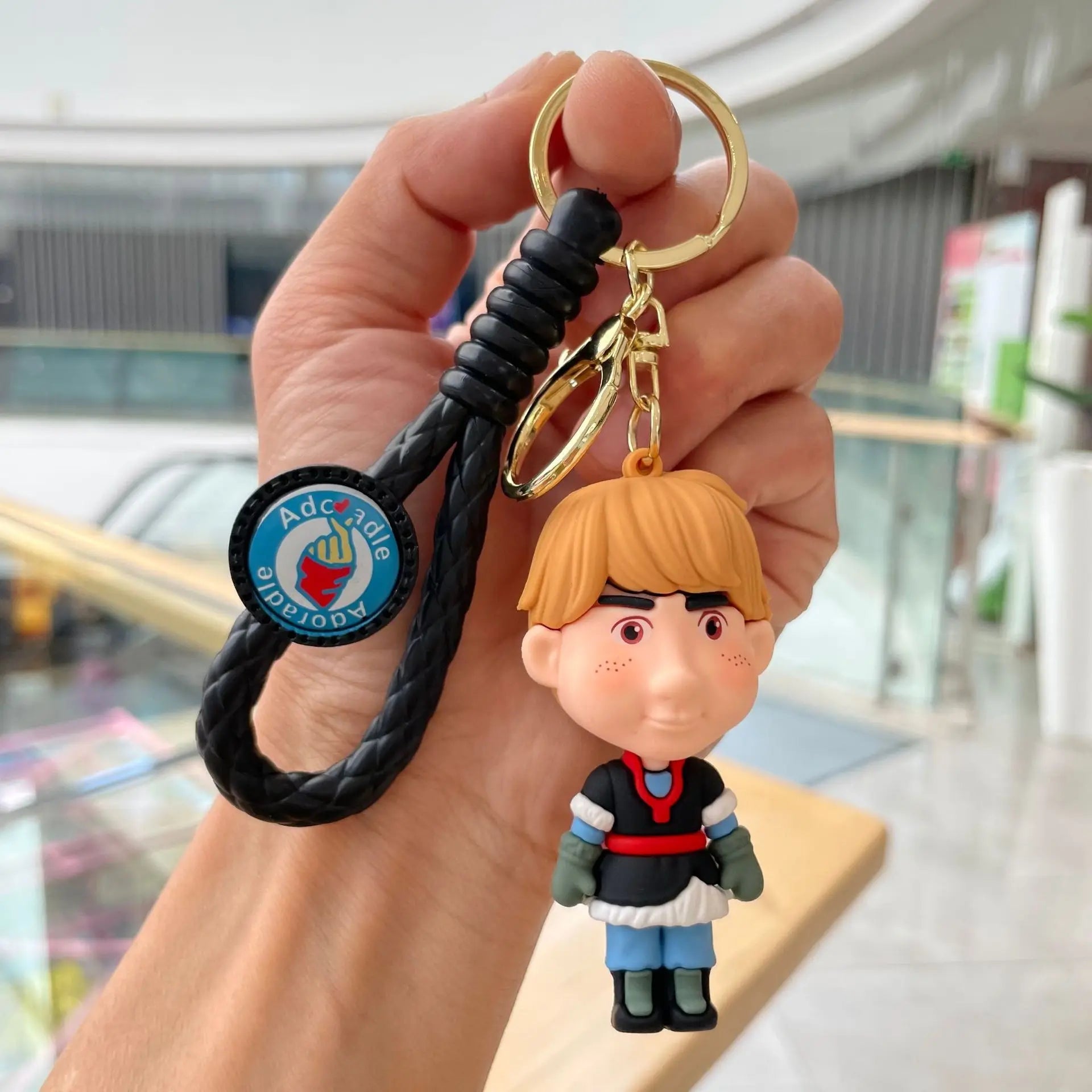Frozen 'Kristoff' Keyring PVC Keychain