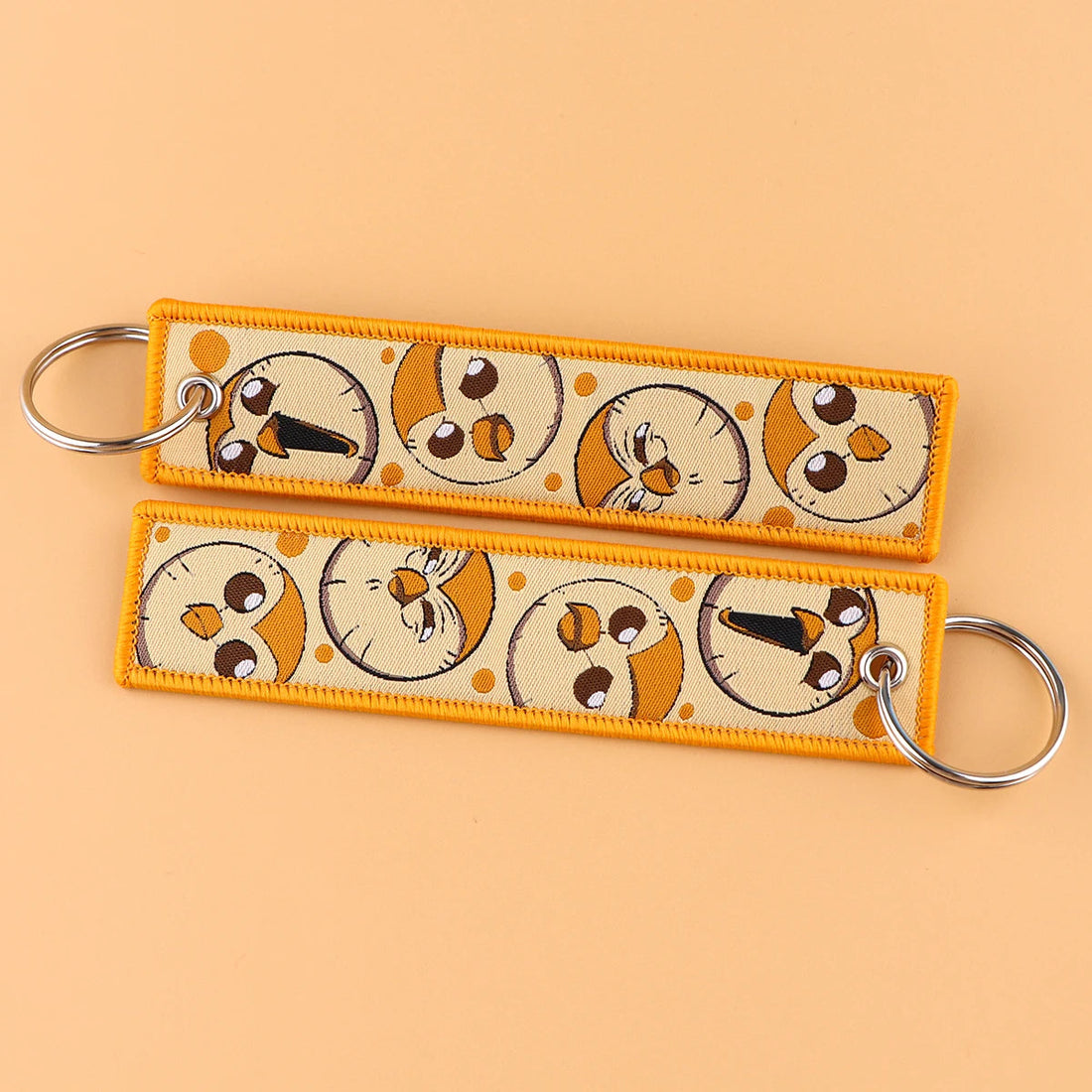 The Owl House 'Cute Owls' Embroidered Keychain