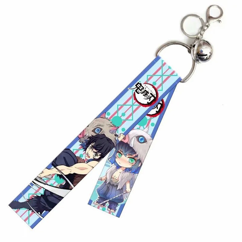 Demon Slayer 'Inosuke Hashibira' Streamer Clip Keychain