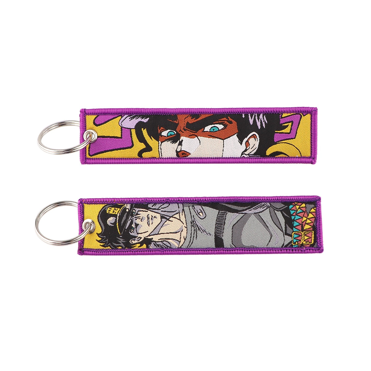 JoJo's Bizarre Adventure 'Jotaro Kujo' Embroidered Keychain