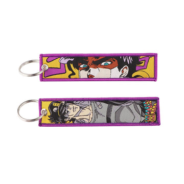 JoJo's Bizarre Adventure 'Jotaro Kujo' Embroidered Keychain